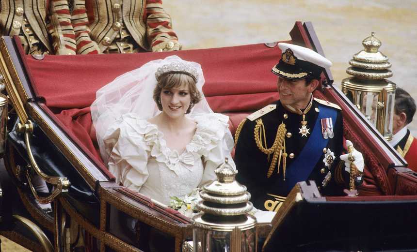  The Crown Simply Dropped the First Picture of Princess Diana's Marriage ceremony Costume